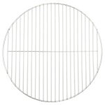 Grille de barbecue ronde 47 cm acier inoxydable 304