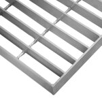 Grille caillebotis acier galvanis� 800mm x 240 mm - maille 32 x 100mm - usage intensif