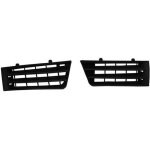 Grilles de calandre avant noires kit renault megane 2 phase 1 2002 - 2005