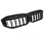 Grille calandre bmw serie 3 g20 / g21 de 2022 a 2025 noir brillant double barres - 42561998