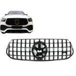 Grille calandre pour mercedes gle suv w167 v167 gle c167 sport line 2019 + gtr look tout noir