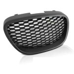 Grille de calandre seat leon 2005 - 2009 look nid abeille noir mat - 28699257