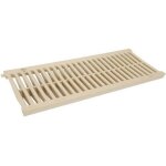 Grille caniveau pvc 05m a15 largeur 200 sable Grille caniveau pvc 05m a15 largeur 200 sable