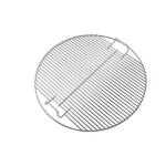 Grille de cuisson ronde plaque grill grillade barbecue charbon weber