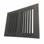 Grille en fonte pour chemines 248x340mm - diff