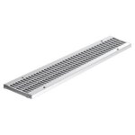 Grille mi - renforc�e en pvc anti - choc - gris - s. . .