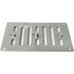 Grille moustiquaire inox lamelle réglable 152 x 76 mm aération ventilation air Grille moustiquaire inox lamelle réglable 152 x 76 mm aération ventilation air
