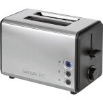 Grille - pain 2 tranches - clatronic - ta 3620 - inox - 750 - 850 w - réglage continu du dorage Grille - pain 2 tranches - clatronic - ta 3620 - inox - 750 - 850 w - réglage continu du dorage