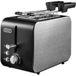 Grille - pain 2 tranches delonghi ctx 2203. bk noir