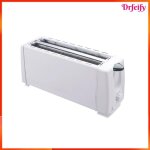 Grille - pain - akozon - mod�le 4 fentes - 1200w - bac ramasse - miettes - blanc