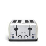 Grille - pain  4 fentes extra - larges prixton bianca 1900 watt 7 niveaux de brunissage dconglation ...