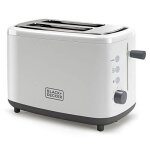 Grille - pain - black + decker - bxto820e - 820w - 2 fentes - 3 fonctions