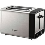 Grille - pain bosch tat5p420 - noir - 2 tranches - fonction de dégivrage - plateau ramasse - miettes ... Grille - pain bosch tat5p420 - noir - 2 tranches - fonction de dégivrage - plateau ramasse - miettes ...