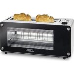 Grille - pain cecotec visiontoast - fente xl 1260 w fenêtre en verre Grille - pain cecotec visiontoast - fente xl 1260 w fenêtre en verre