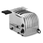 Grille pain professionnel electrique combi - 4 tranches - dualit
