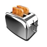 Grille - pain - cecotec - toastin time 850 inox lite - 850 w - 2 tranches - fente large 38 cm Grille - pain - cecotec - toastin time 850 inox lite - 850 w - 2 tranches - fente large 38 cm