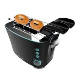Cecotec grille - pain toast&taste double b 650 w de puissance double fente pour 2 tartines arr�t et popup ...