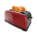 Cecotec grille - pain vertical toastin time 1500 rouge lite