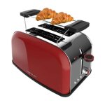 Cecotec grille - pain vertical toastin time 850 rouge