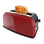 Cecotec grille - pain vertical toastin time 850 rouge long lite