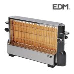 Grille - pain vertical inox 700w - edm - grille 4 tartines - chauffe des deux côtés Grille - pain vertical inox 700w - edm - grille 4 tartines - chauffe des deux côtés