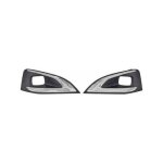 Grilles de pare - choc avant kit avec trous anti - brouillards phares led peugeot 3008 2 phase 1 2016 ...