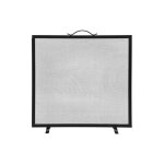 Grille pare - �tincelles carr�e noire 60 x 05 x 60 cm