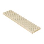 Grille pi�ton / piscine pvc s�rie 130 sable 130x500m