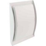 Grille de ventilation design gamme nolia nicoll (100 - blanc)