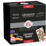 Grimaud - grimaud expert - coffret tarot facon cuir (1 jeu de tarot et 60 jetons)
