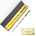 Baguette magique - harry potter - gris - avec bote - billet de train - pour enfants  partir de 6 ans ...