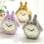 Gris - horloge de bureau totoro cartoon pour enfants joli r�veil cadeau de no�l �tudiant nouvel an bijou ...