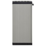 Gris - lemon� armoire de rangement de jardin - grand stockage - haut de rangement - 1 �tag�re gris / ...