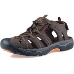 Grition sandales trekking homme bout ferm� imperm�ables marron - 45 eu