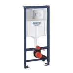 Grohe bti support wc solido 3 en 1 120m bti support encastr plaque de commande double boutons rservoir ...