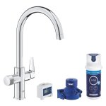 Grohe blue pure - set de mitigeur d'évier startcurve avec filtration, Grohe blue pure - set de mitigeur d'évier startcurve avec filtration,