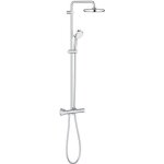 Grohe colonne de douche avec mitigeur thermostatique tempesta cosmopolitan 210 27922001