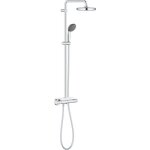 Grohe colonne de douche avec mitigeur thermostatique vitalio start system 210 mm, chromé, 26814001 Grohe colonne de douche avec mitigeur thermostatique vitalio start system 210 mm, chromé, 26814001