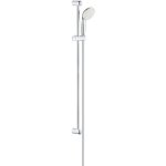 Grohe ensemble de douche 1 jet tempesta 27925001 - barre de douche 90 cm - limiteur de dbit - anti - ...