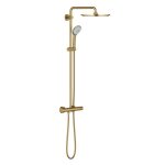Grohe euphoria system 310 colonne de douche avec thermostatique pour montage mural cool sunrise bross� ...