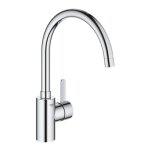 Grohe mitigeur �vier bec haut - eurosmart cosmopolitan