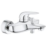 Grohe mitigeur monocommande bain / douche wave chrome 32286001