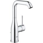 Grohe mitigeur monocommande lavabo essence 32628001 - bec haut pivotant 360� - limiteur de temp�rature ...