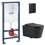 Grohe - pack wc bâti - support + wc swiss aqua technologies sans bride + abattant softclose + plaque ... Grohe - pack wc bâti - support + wc swiss aqua technologies sans bride + abattant softclose + plaque ...