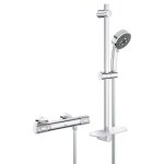 Grohe robinet de douche thermostatique precision feel pommeau de douche vitalio comfort 3 jets 34791000 ...