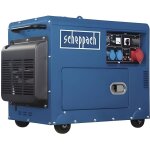 Groupe lectrogne diesel avr scheppach sg5200d - 4200w / 5000 w - 7, 7 ps