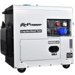 Groupe lectrogne diesel monophas 6300w itc power dg8000se - lrs