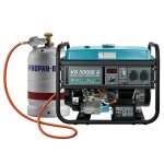 Groupe �lectrog�ne � essence - gaz ks 9000e g k&s puissance max / nom: 6500w / 6000w d�marrage manuel ...