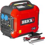Groupe électrogène inverter silencieux max 1880w - 2 prises - brick Groupe électrogène inverter silencieux max 1880w - 2 prises - brick