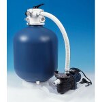 Groupe de filtration piscine enterr�e - pompe et filtre - volume 40 - 70m3 - d�bit 10m3 / h - diam�tre ...